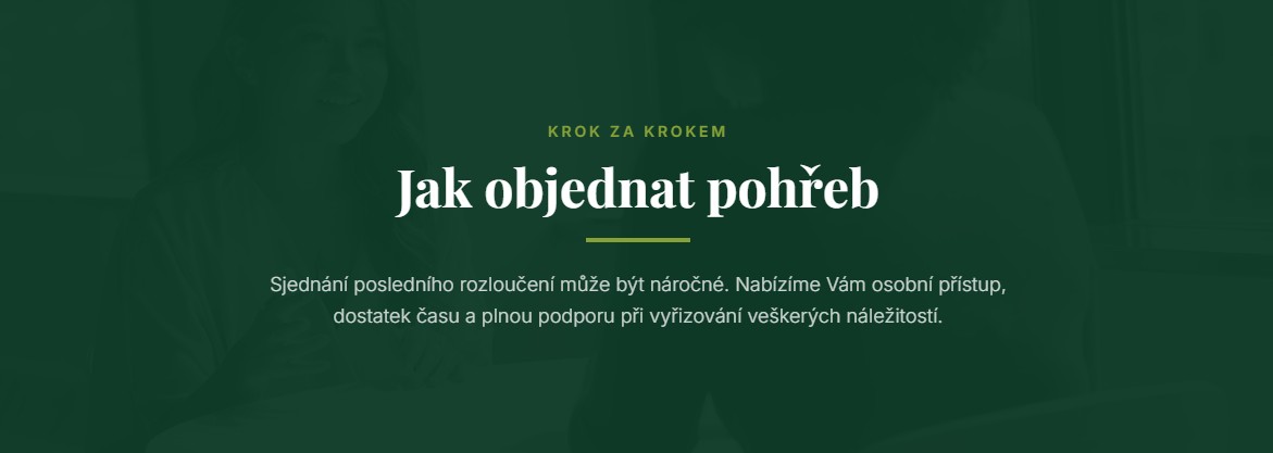 Jak objednat pohřeb
