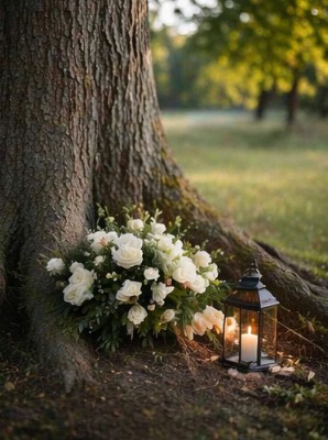 Les vzpomínek a uložení ke kořenům stromů